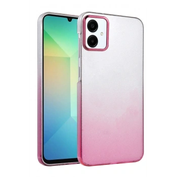 Mey İthalat®  Samsung Galaxy A06 Glossy Kapak - Pembe