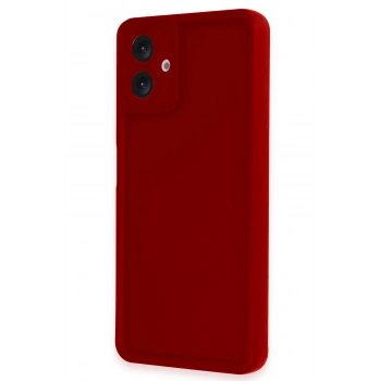 Mey İthalat®  Samsung Galaxy A06 Kılıf Viera Silikon - Kırmızı