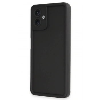 Mey İthalat®  Samsung Galaxy A06 Kılıf Viera Silikon - Siyah