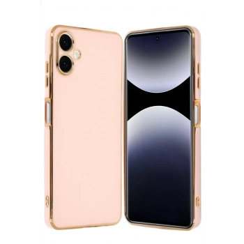 Mey İthalat®  Samsung Galaxy A06 Kılıf Volet Silikon - Pembe