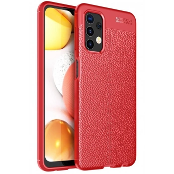 Mey İthalat® Samsung Galaxy A13 4G Kılıf Auto Focus Kapak - Kırmızı