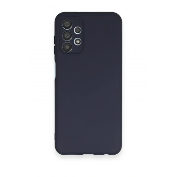 Mey İthalat®  Samsung Galaxy A13 4G Kılıf First Silikon - Lacivert
