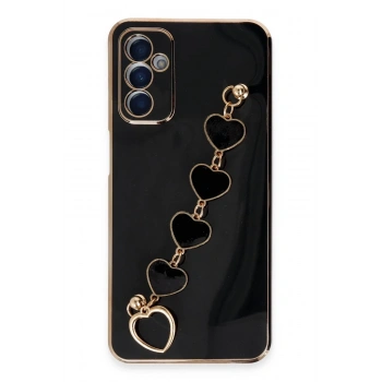Mey İthalat®  Samsung Galaxy A14 4G Kılıf Esila Silikon - Siyah