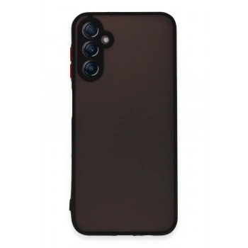 Mey İthalat®  Samsung Galaxy A14 4G Kılıf Montreal Silikon Kapak - Siyah