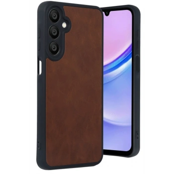 Mey İthalat®  Samsung Galaxy A16 5G Kılıf Aras Deri Kapak - Taba