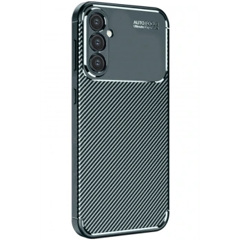 Mey İthalat®  Samsung Galaxy A16 5G Kılıf Auto Focus Karbon Kapak - Koyu Yeşil