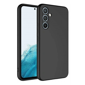 Mey İthalat®  Samsung Galaxy A16 5G Kılıf First Silikon - Siyah