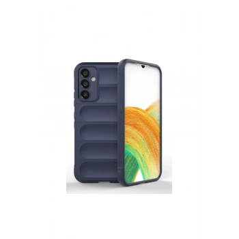 Mey İthalat®  Samsung Galaxy A16 5G Kılıf Optimum Silikon - Lacivert