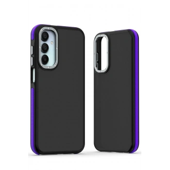 Mey İthalat®  Samsung Galaxy A25 5G Harvel Kapak - Derin Mor