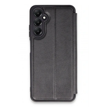 Mey İthalat®  Samsung Galaxy A25 5G Kılıf Flip Cover - Siyah