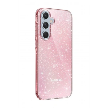 Mey İthalat®  Samsung Galaxy A25 5G Kılıf Glow Kapak - Pembe