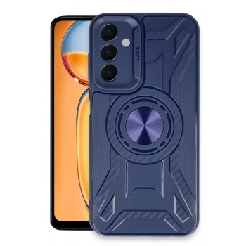 Mey İthalat®  Samsung Galaxy A25 5G Kılıf Lincoln Silikon - Lacivert