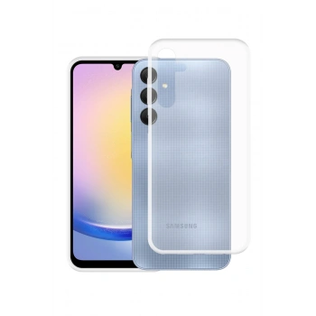 Mey İthalat®  Samsung Galaxy A25 5G Kılıf Lüx Şeffaf Silikon