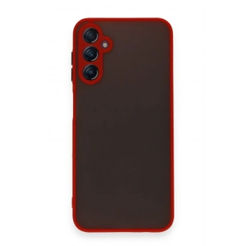 Mey İthalat®  Samsung Galaxy A25 5G Kılıf Montreal Silikon Kapak - Kırmızı