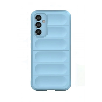 Mey İthalat®  Samsung Galaxy A25 5G Kılıf Optimum Silikon - Sky Blue