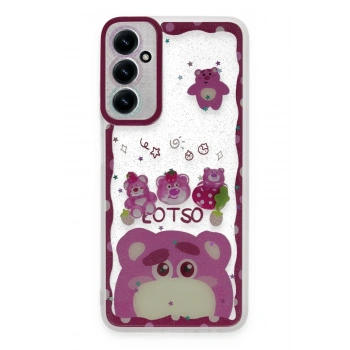 Mey İthalat®  Samsung Galaxy A25 5G Kılıf Sweet Desenli Silikon Kapak - Pembe