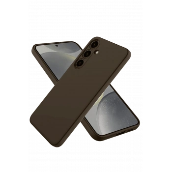 Mey İthalat®  Samsung Galaxy A26 Kılıf First Silikon - Kahverengi