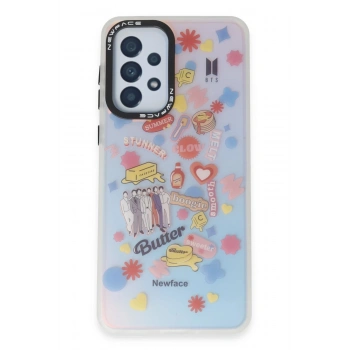 Mey İthalat®  Samsung Galaxy A33 5G Kılıf Estoril Desenli Kapak - Estoril - 16