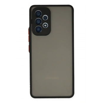Mey İthalat®  Samsung Galaxy A33 5G Kılıf Montreal Silikon Kapak - Siyah