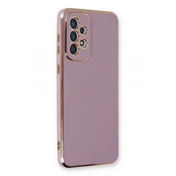 Mey İthalat®  Samsung Galaxy A33 5G Kılıf Volet Silikon - Mor