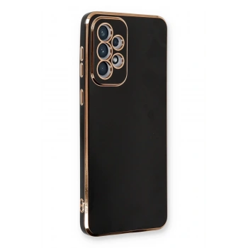 Mey İthalat®  Samsung Galaxy A33 5G Kılıf Volet Silikon - Siyah