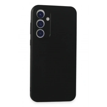 Mey İthalat®  Samsung Galaxy A35 5G Kılıf First Silikon - Siyah