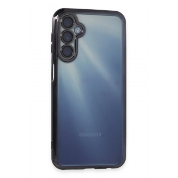 Mey İthalat® Samsung Galaxy A35 5G Kılıf Lensli Silikon - Mor