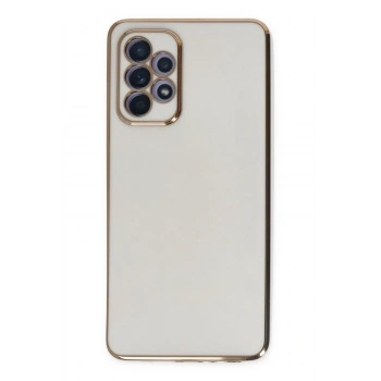 Mey İthalat® Samsung Galaxy A52 Kılıf Volet Silikon - Beyaz
