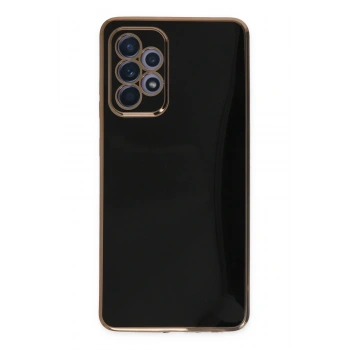 Mey İthalat® Samsung Galaxy A52 Kılıf Volet Silikon - Siyah