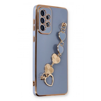 Mey İthalat®  Samsung Galaxy A53 5G Kılıf Esila Silikon - Gri