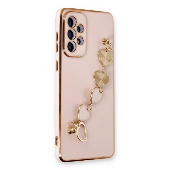 Mey İthalat®  Samsung Galaxy A53 5G Kılıf Esila Silikon - Pudra