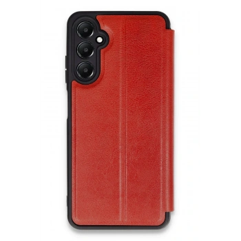 Mey İthalat®  Samsung Galaxy A55 5G Kılıf Flip Cover - Kırmızı
