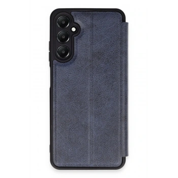 Mey İthalat®  Samsung Galaxy A55 5G Kılıf Flip Cover - Lacivert