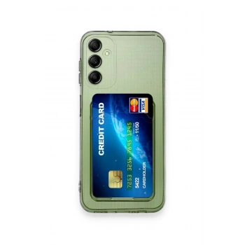 Mey İthalat®  Samsung Galaxy A55 5G Kılıf Kart Şeffaf Silikon - Şeffaf