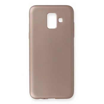 Mey İthalat®  Samsung Galaxy A6 2018 Kılıf First Silikon - Rose Gold