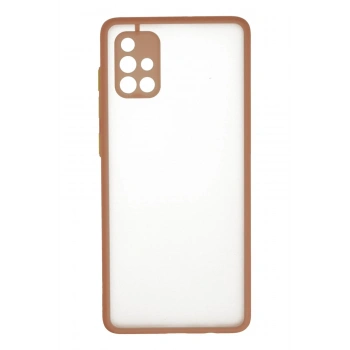 Mey İthalat®  Samsung Galaxy A71 Kılıf Montreal Silikon Kapak - Pembe
