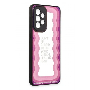 Mey İthalat®  Samsung Galaxy A73 5G Kılıf Mirror Desenli Kapak - Mirror - 11