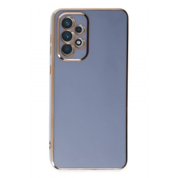 Mey İthalat® Samsung Galaxy A73 5G Kılıf Volet Silikon - Mavi