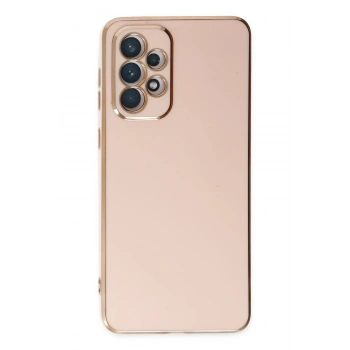 Mey İthalat®  Samsung Galaxy A73 5G Kılıf Volet Silikon - Pembe