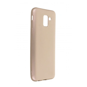 Mey İthalat®  Samsung Galaxy J6 Kılıf First Silikon - Gold