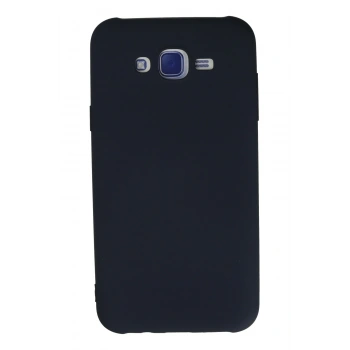 Mey İthalat®  Samsung Galaxy J7 Kılıf Nano içi Kadife Silikon - Lacivert