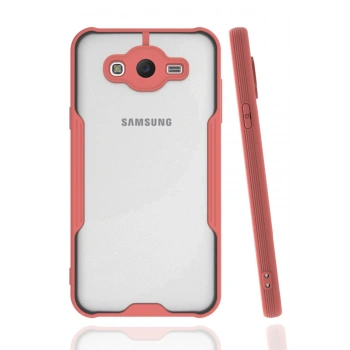 Mey İthalat®  Samsung Galaxy J7 Kılıf Platin Silikon - Pembe