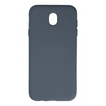 Mey İthalat®  Samsung Galaxy J7 Pro / J730 Kılıf Nano içi Kadife Silikon - Gri
