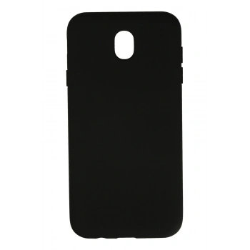 Mey İthalat®  Samsung Galaxy J7 Pro / J730 Kılıf Nano içi Kadife Silikon - Siyah
