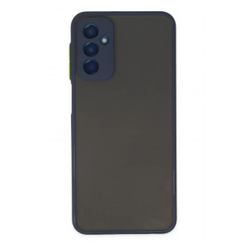 Mey İthalat® Samsung Galaxy M13 Kılıf Montreal Silikon Kapak - Lacivert