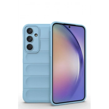 Mey İthalat® Samsung Galaxy M14 5G Kılıf Optimum Silikon - Sky Blue
