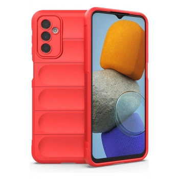Mey İthalat®  Samsung Galaxy M23 Kılıf Optimum Silikon - Kırmızı