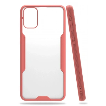 Mey İthalat®  Samsung Galaxy M31 Kılıf Platin Silikon - Pembe