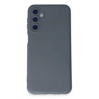 Mey İthalat®  Samsung Galaxy M34 5G Kılıf Nano içi Kadife Silikon - Gri