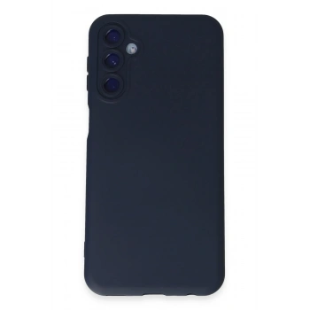 Mey İthalat®  Samsung Galaxy M34 5G Kılıf Nano içi Kadife Silikon - Lacivert
